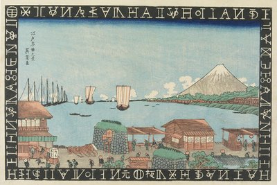 The View of Takanawa in Edo, 1830-1836 by Keisai Eisen